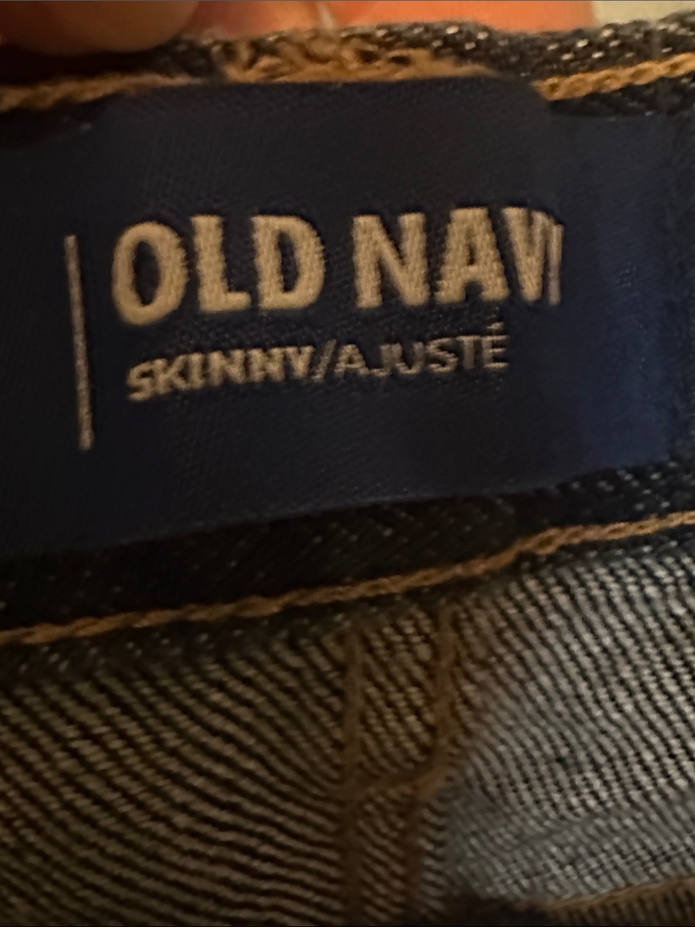 Old Navy Boy’s Dark Indigo Slim Straight Jeans - Picture 2 of 4